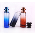 colorful 50ml empty round glass perfume spray bottle